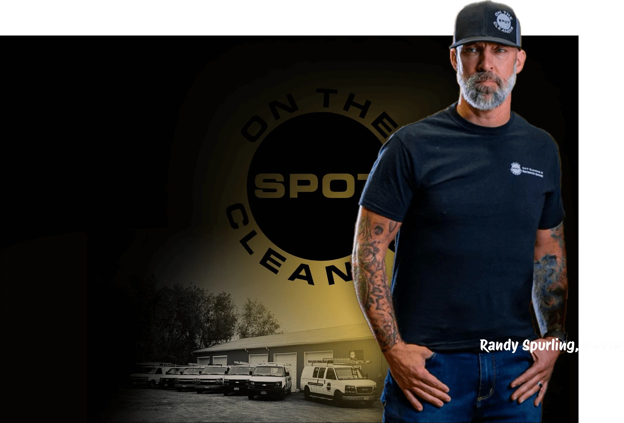 Randy Spurling, owner of On The Spot Cleaners